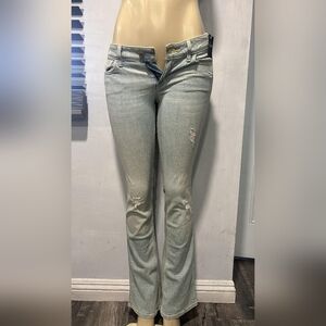 Hollister Women's Light Blue Jeans